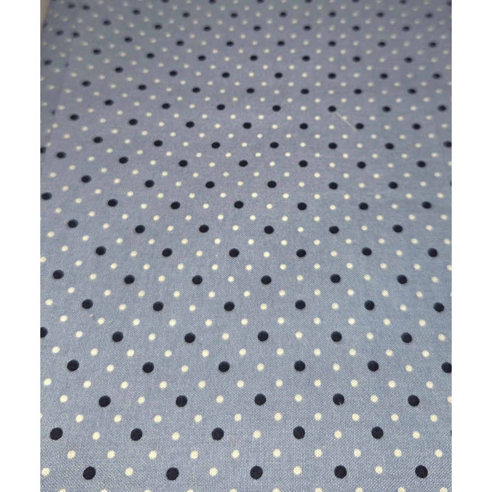NEW BTY 44"W Draper James Premium Quilters Cotton Blue Dot By The Yard